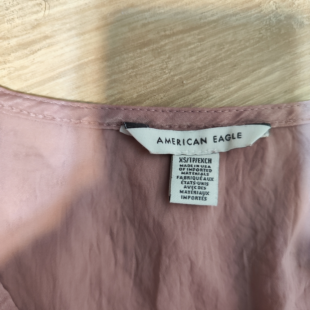 American Eagle Outfitters Pink Crop Top - Picture 5 of 6